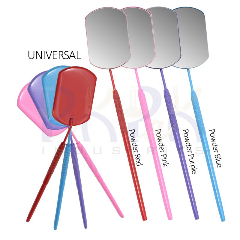 Eyelash Extension/Inspection Universal Large Mirror (Rectangle)
Set of 4 Pcs Red, Pink, Purple, Blue,
Bowder Color Coated