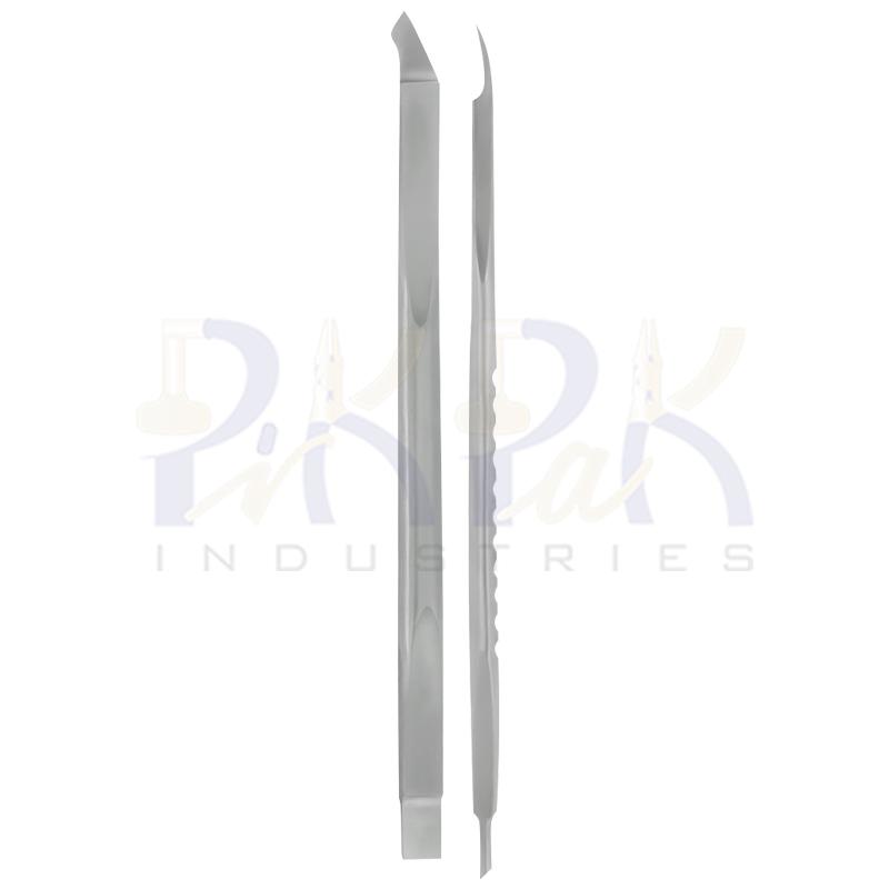 Manicure pusher Curved Rectangular