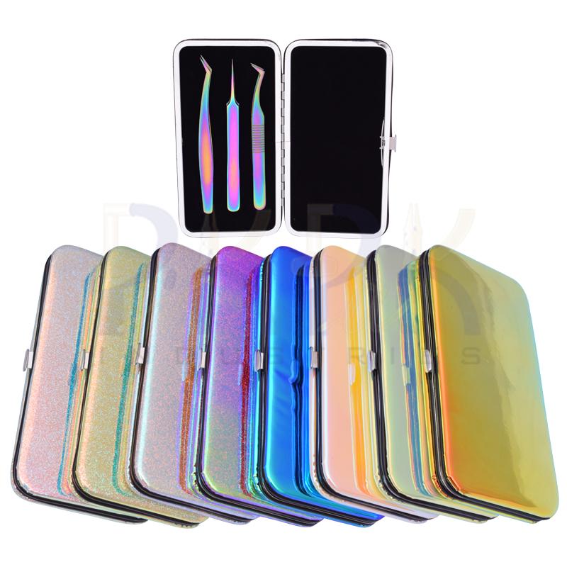 Eyelash Single Sided 8 Kits 
Tweezers Set of 3 Pcs