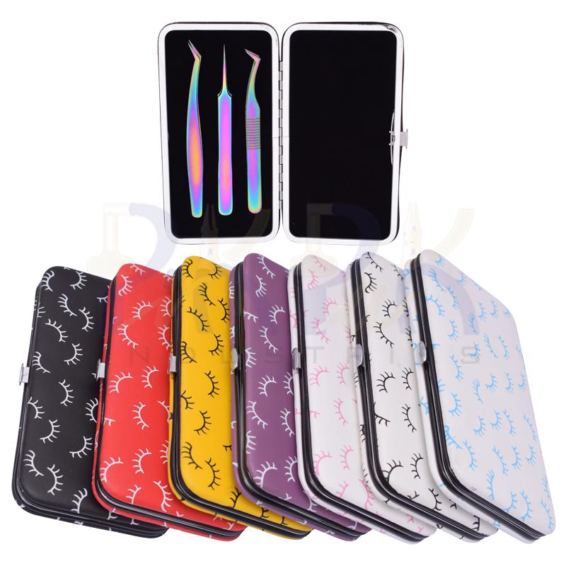 Eyelash Single Sided 7 Kits 
Tweezers Set of 3 Pcs