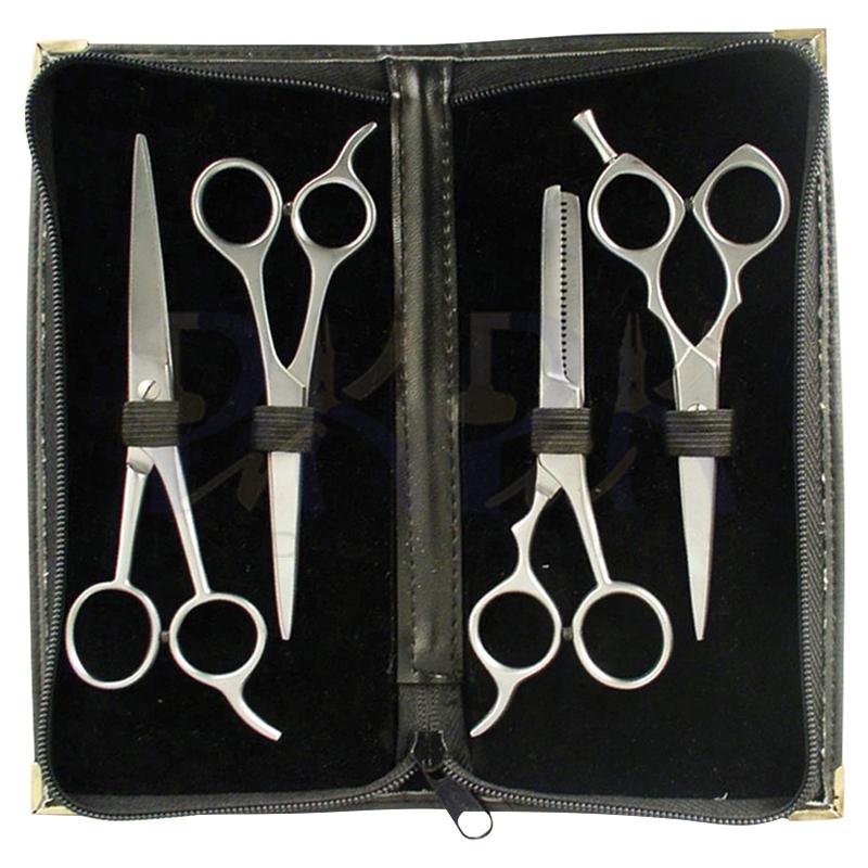 Leather Barber 
Scissors Kit