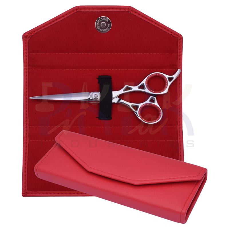 Leather Barber 
Scissors Kit