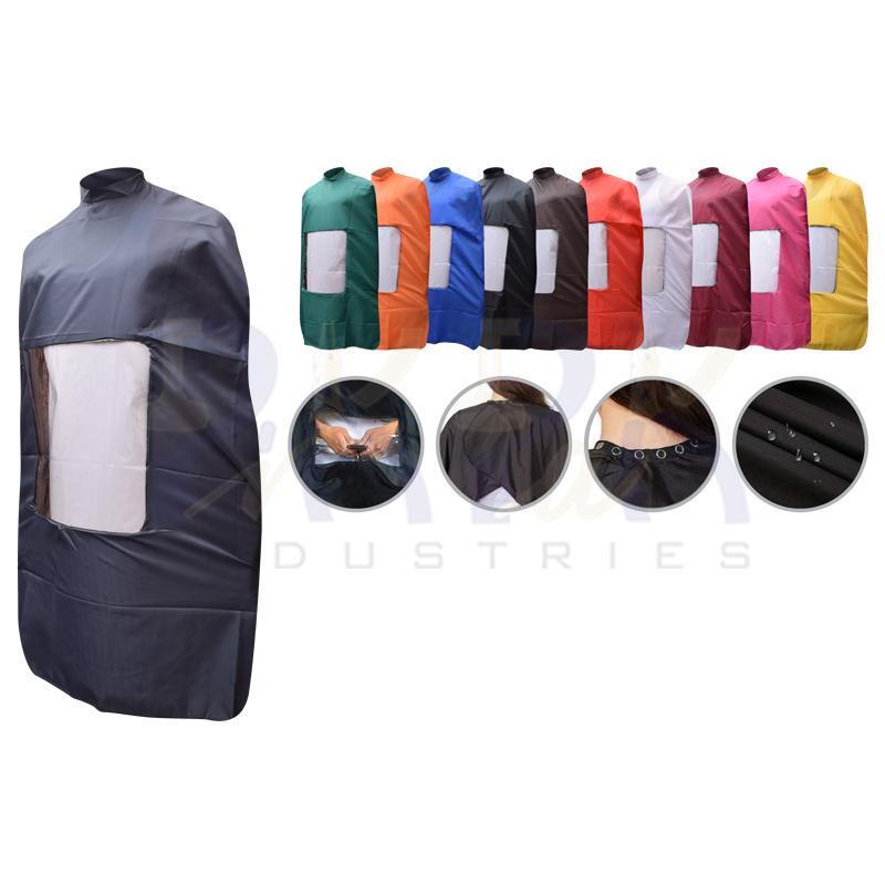 Barber Apron with a Mobile-Friendly Transparent Window
Available in Customize Color