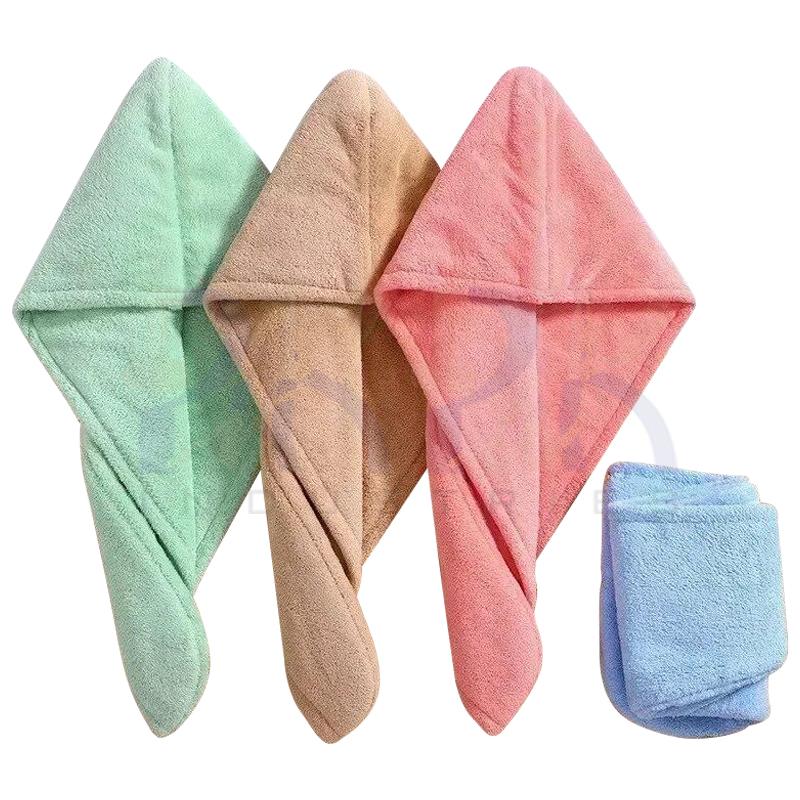 Women’s Hooded 
Microfiber Hair Towel